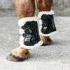 Kentucky Horsewear Vegan Lambskin Tendon Boots Bamboo Elastic - Black - Size S view 3