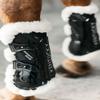 Kentucky Horsewear Vegan Lambskin Tendon Boots Bamboo Elastic - Black - Size S view 4