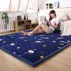 EVSER Large Foldable Baby Crawling Mat, Coral Velvet Play Rug view 4