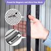 Magnetic Insect Screen Door, 170 x 185 cm, Gray view 4