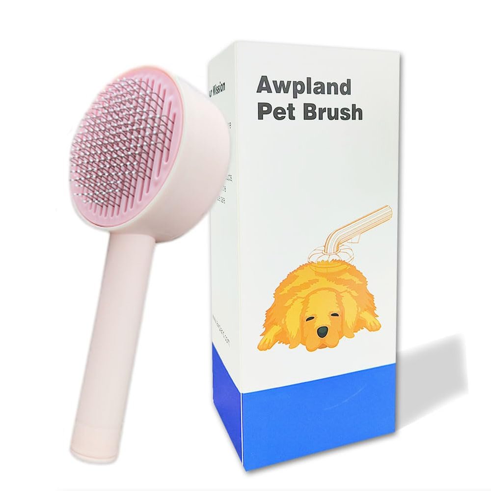 Awpland Self-Cleaning Pet Brush