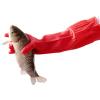 HUFFA 1 Pair Waterproof Long Rubber Latex Dishwashing Gloves, Red, Size M view 2