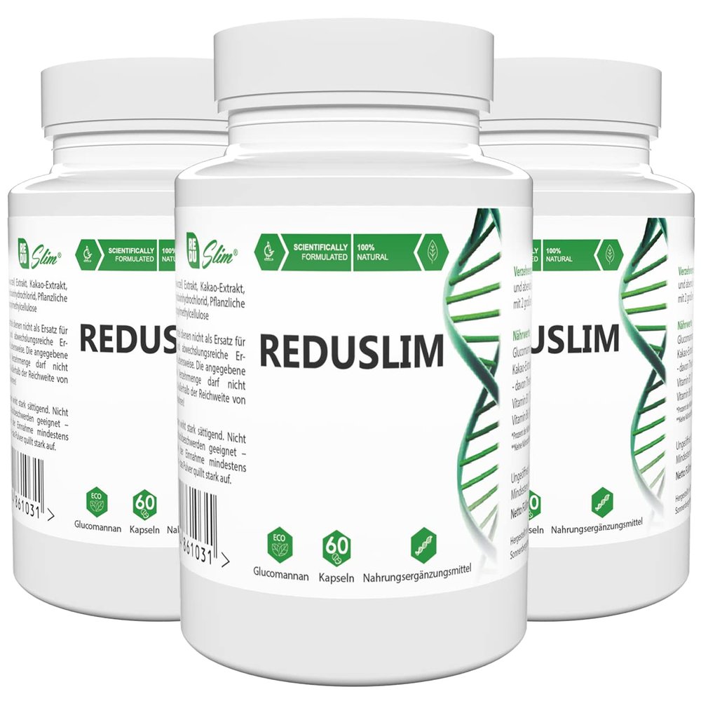 Reduslim – 180 Capsules (3 x 60 Capsules) – 3-Pack