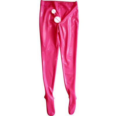 Sexy XXXL Latex Leggings with Anatomical Pouch