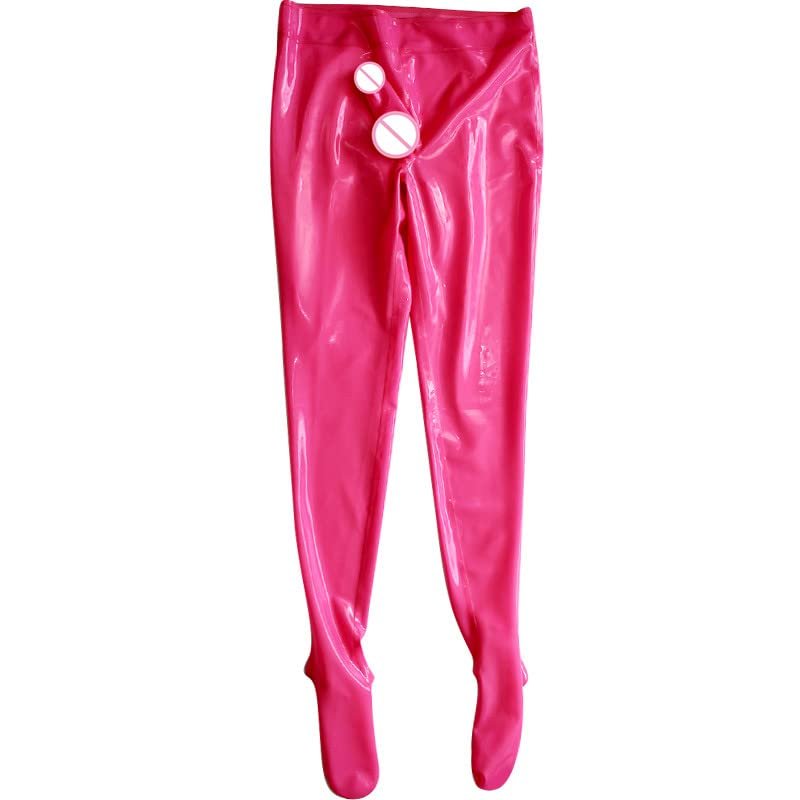 Sexy XXXL Latex Leggings with Anatomical Pouch