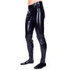 Men's Latex Pants, Sexy Latex Tights with Open Crotch and Zipper view 3