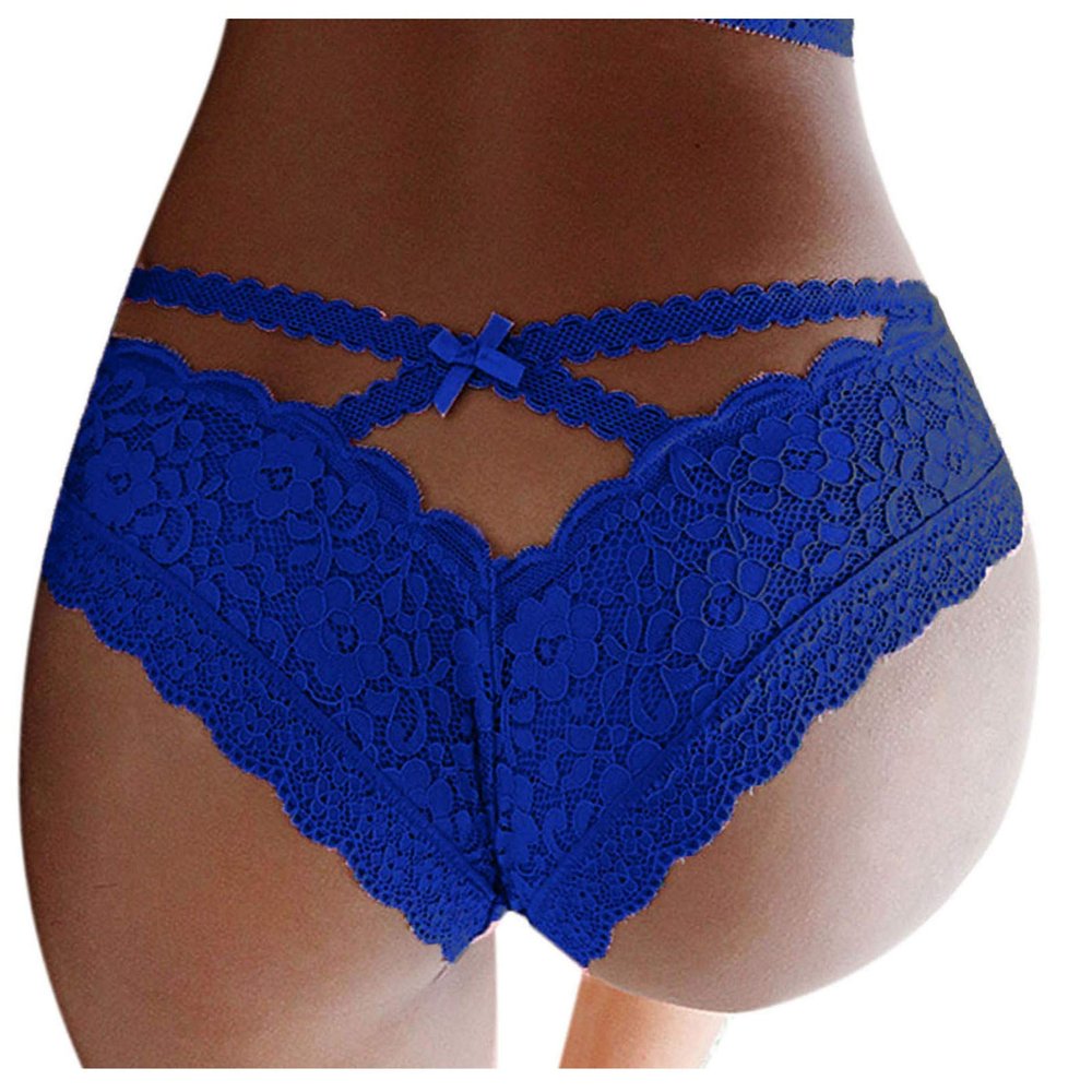 SKFLABOOF Women’s Lace Open-Crotch Thong
