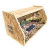 SUNESA Reptile Breeding Box, Angled Tortoise Terrarium, 80 cm view 1