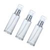 Alipis 3-Piece 60 ml Empty Glass Cosmetic Bottles, Portable and Pressure-Resistant for Travel, with Pump Dispenser for Cream view 1