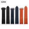 EPANO 20/22 mm Silicone Watch Band for Omega Seamaster 007, Waterproof, Folding Clasp, Agate view 2
