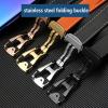 EPANO 20/22 mm Silicone Watch Band for Omega Seamaster 007, Waterproof, Folding Clasp, Agate view 4