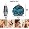 Vnurnrn Abstract Tree Leaves Folding Makeup Mirror view 2