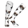 Lsjuee Saint Bernard Compression Socks for Women and Men, 15–20 mmHg, for Running and Cycling view 4