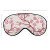 Blooming Cherry Blossom Soft Eye Mask with Adjustable Strap view 2