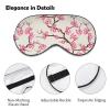 Blooming Cherry Blossom Soft Eye Mask with Adjustable Strap view 3