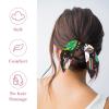 Bow Hair Ties, Unicorn, Colorful, Planet, Pink and Black, 6-Piece Set view 2