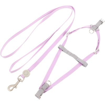 Escape-Proof Adjustable Cat Harness and Leash Set, Polyester