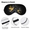 Bright Hummingbird Sleep Mask, Soft Eye Cover with Adjustable Strap for Men and Women view 3