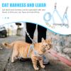 POPETPOP Adjustable Cat Harness with Leash Set view 4