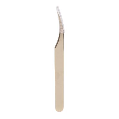 Stainless Steel Curved Precision Tweezer for Eyelash Extensions