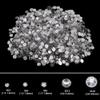 Restokki White Crystal Glass Nail Art Rhinestones, 1,440 Pieces, SS5 view 4
