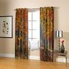 NGOCVN Gold Forest Landscape 3D Printed Blackout Curtains, 2-Piece Set, 140 x 160 cm view 3