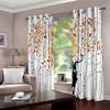 NGOCVN Blackout Curtains, 3D-Printed Birch Fawn Pattern, 280 x 180 cm view 2