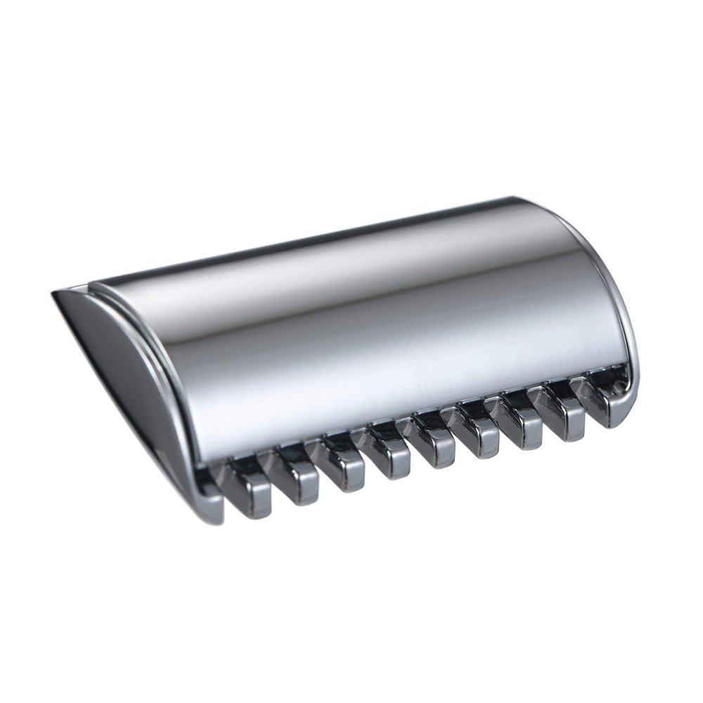 1-Piece Traditional Replacement Safety Razor Head with Chrome-Plated Teeth, Double-Edge Open Comb, for Men