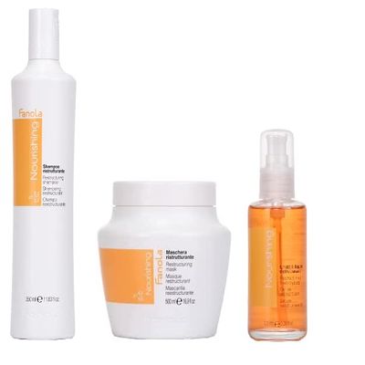Fanola Nourishing Renovation Shampoo 350 ml + Mask 500 ml + l 100 ml
