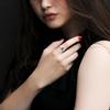 JEROOT Magnetic Rings for Women and Men, Titanium, Silver, Black, Gold view 4