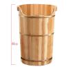 FLBT Thickened Fir Wood Foot Bath Tub for Home Pedicures view 2