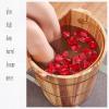 FLBT Thickened Fir Wood Foot Bath Tub for Home Pedicures view 3