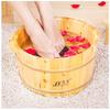 Wooden Foot Bath Bucket with Foot Massage, 40 × 32 × 21 cm view 2