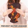 Flying Phoenix Pattern Hot Water Bottle with Cover, 2 L view 4