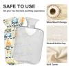 Cartoon Vehicles Hot Water Bottle with Soft Cover, 1 Liter view 3