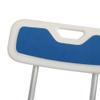 Shower Chair with Removable Backrest, Non-Slip, Height-Adjustable view 3