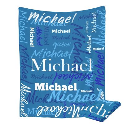 Mraxovid Personalized Name Blanket for Babies and Adults
