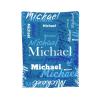 Mraxovid Personalized Name Blanket for Babies and Adults view 2