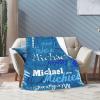 Mraxovid Personalized Name Blanket for Babies and Adults view 3