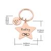 Personalized Star Pet ID Tag, Gold, 34 x 32.5 mm view 4