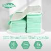 MILDPLUS Disposable Bed Pads, 76.2 x 91.4 cm, Extra-Large and Durable, Waterproof, Green, 100 Count view 4
