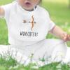 Mr. & Mrs. Panda Personalized Baby Bib, Sagittarius view 2