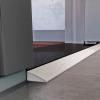 TRUNXUCL Silicone Threshold Ramp, Curb Ramp for Wheelchairs, 2 x 1.2 x 100 cm view 1