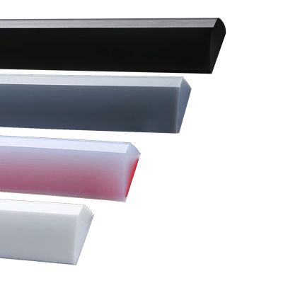 TRUNXUCL Rise Threshold Ramp, Doorway Channel Wheelchair Ramp for Accessibility, Stairs, Driveways and Curbs, 1.2 cm High (Transparent, 120 cm/47.2 in)