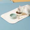 Koomuao Non-Slip PU Feeding Mat for Small Dogs and Cats view 4