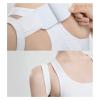EXENXA Adjustable Posture Corrector Back Brace for Men and Women, White, Size L view 3