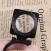 20X Foldable Metal Fabric Tester Magnifying Glass view 2