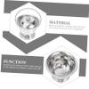 Warmhm Portable Stainless Steel Bedpan with Lid and Handle for Seniors and Children view 4