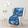 Debou Dolphins in the Sea Double-Layer Reversible Printed Blanket view 2