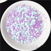3 mm Love Nail Art Sequins, Peach Hearts, Wedding Throwing Confetti – Style 3 view 1